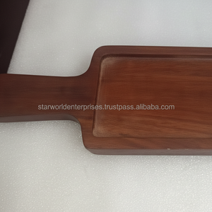 Acacia Mango bambú Madera dura súper tablas de cortar de madera para cortar verduras y carne - Product Image 1