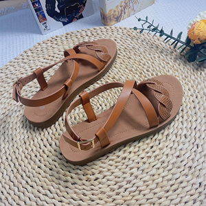 <span class=keywords><strong>Sandalias</strong></span> <span class=keywords><strong>de</strong></span> tacón bajo con hebilla <span class=keywords><strong>de</strong></span> moda <span class=keywords><strong>para</strong></span> <span class=keywords><strong>mujer</strong></span>, <span class=keywords><strong>sandalias</strong></span> <span class=keywords><strong>de</strong></span> verano <span class=keywords><strong>para</strong></span> exteriores con punta abierta, <span class=keywords><strong>de</strong></span> cuero PU - Product Image 6