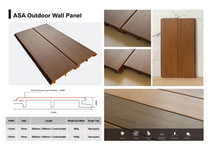 Planches de décoration extérieure pour maison résidentielle et jardin, écologiques, 2026 ASA PVC, revêtement mural extérieur - Product Image 4