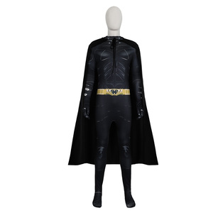 Costume de performance pour homme Batman avec cape et imprimé musculaire, idéal pour Halloween et événements transfrontaliers - Product Image 5