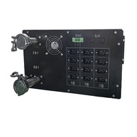 Banco de carga refrigerado por líquido de 36kW 380-480V CA, 6U, montaje en rack de 19 pulgadas, resistencia de carga refrigerada por agua para pruebas de UPS, generadores y centros de datos