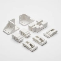 Layanan Pencetakan 3D SLA Model Resin Transparan Putih Presisi Tinggi Kustom Pabrik OEM