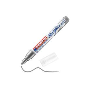 Marqueur acrylique edding 5100 mittel silber - Product Image 2