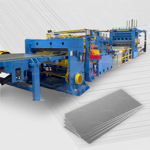 Machine de découpe transversale et de nivellement entièrement automatique <span class=keywords><strong>pour</strong></span> bobines d'aluminium et d'acier, ligne de redressement et de découpe de tôles métalliques, fournisseur - Product Image 5