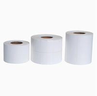 Papel Adhesivo Térmico Directo Zexu T1 en Rollo para Etiquetas de Códigos de Barras para Empaquetado con Forma Irregular