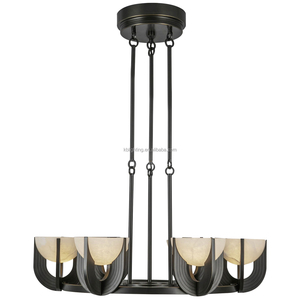 Lustre <span class=keywords><strong>en</strong></span> <span class=keywords><strong>albâtre</strong></span> de style américain, simple, créatif et tendance, pour salon et salle à manger - Product Image 2