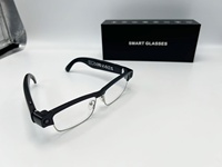 Gafas Inteligentes con Cámara, Bluetooth Inalámbrico, 8MP, Marco Metálico, Multifuncionales, con IA, Modelo L802 para Hombre