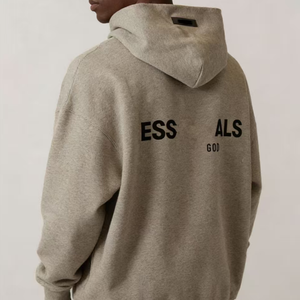 Fear of God 男士定制徽标两件套服装长袖连帽衫短裤运动套装 2025 时尚男女通用运动服 GOD - Product Image 2