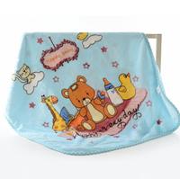 Couverture pour bébé en polyester 100% douce et écologique pour nouveau-né