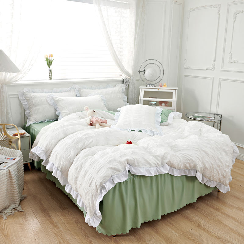 Matcha green and white