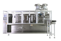 Machine d'emballage de sacs multifonctionnelle à moteur PLC automatique à grande vitesse, volume de remplissage réglable pour les liquides
