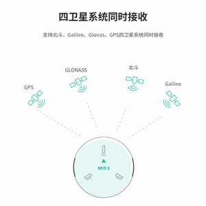 Cuav NEO 3 GNSS โมดูล UART อินเตอร์เฟซหลายย่านความถี่ RTK สำหรับโดรนควบคุมการบิน UAV - Product Image 4