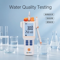 Medidor de pH de Laboratorio Top-star PH210E con Precisión de 0.01 pH y Pantalla LCD para Análisis de Calidad del Agua