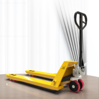 Yuande Heavy-Duty 2.5T Main Transpalette Nouveau 1200mm Fourche Longueur Chariot Élévateur pour Restaurants Au Détail Machines Ateliers De Réparation