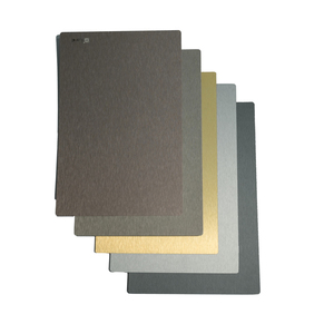 Nhà máy giá không thấm nước formica Laminate tấm áp lực cao Laminate kim loại thiết kế màu kim loại HPL Laminate Sheets - Product Image 3