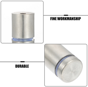 Vis de <span class=keywords><strong>fixation</strong></span> pour panneau publicitaire mural <span class=keywords><strong>creux</strong></span>, vis de <span class=keywords><strong>fixation</strong></span> OEM, garde-corps en verre, support de panneau - Product Image 2