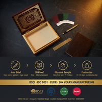 Emballage en papier de luxe personnalisé pour cigares carton grande capacité emballage de boîte de tube de cigares Robusto cubain