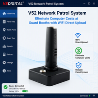 Système de patrouille de sécurité V52, résistant à l'eau, en acier inoxydable 304, élimine les coûts informatiques dans les garde-bouquets, téléchargement direct Wi-Fi