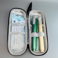 Sac de transport isotherme portable en EVA avec double fermeture éclair pour le voyage