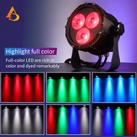 AICPOSE Vente en gros de projecteurs LED Par étanches IP65 3x12W DMX512 pour éclairage de scène extérieur