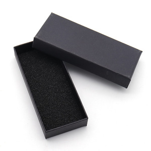 Caja para Cigarros Lubanzuo, Rectangular, de Cartón Negro, Resistente a la Humedad, Acabado Mate, Embalaje General - Product Image 3