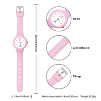Montre-bracelet à quartz Mingrui 8857L pour filles, étanche 30 m, design simple, sport, mode, caractéristiques pour les étudiantes, dames, japonais