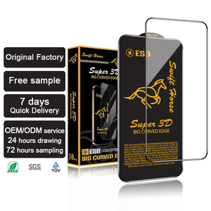 Bán Buôn Tempered Glass Bảo Vệ Màn Hình Cho <span class=keywords><strong>Iphone</strong></span> 16 15 14 13 12 Pro Max Tecno Infinix Realme Moto Điện Thoại Di Động Sử Dụng - Product Image 1