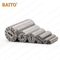 Composants de moule MISUNI Hasco BAITO haute précision à date variable (année/mois), en acier SUS420, dureté 48-54HRC, goupille de marquage de date