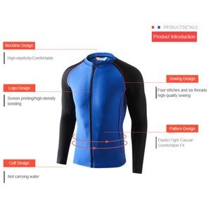 Ensemble de vêtements de protection solaire d'extérieur à manches longues et protège-rayons UV personnalisés pour le <span class=keywords><strong>surf</strong></span> - Product Image 3