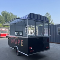 Dernier modèle de chariot alimentaire mobile électrique à 3 roues en métal, chariot de restauration rapide, chariot de vente ambulante, chariot de restauration, chariot de collations, utilisé