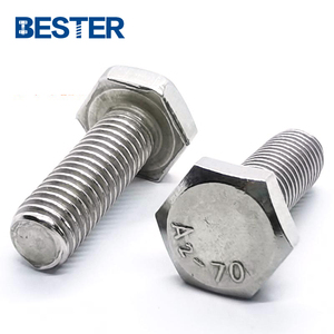 Đặc điểm kỹ thuật cao thép không gỉ ASTM A409 A307 M12 <span class=keywords><strong>M13</strong></span> M20 M29 M6 M26 M29 5mm 8mm 45mm 8.8 Titan Hex Bu lông đầu - Product Image 3