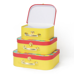 Tùy chỉnh trẻ em Đồ chơi bao bì hộp các tông vali hộp giấy Set với kim loại xử lý - Product Image 3