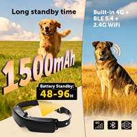 Nuevos Collares Inteligentes para Perros con Geocerca Poligonal, Collar GPS con Aplicación Coopet, 4G LTE, Posicionamiento GPS en Vivo, Rastreador GPS para Mascotas en Tiempo Real