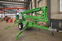 Plateforme élévatrice articulée autopropulsée 14M 16M 18M, nacelle élévatrice à flèche remorquable