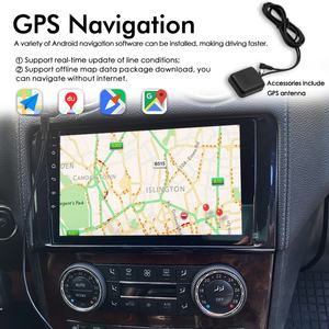 Radio Estéreo para Auto con CarPlay Inalámbrico y Voz AI de 8GB+128GB para Mercedes Benz ML GL W164 ML350 ML500 GL320 X164 ML280 GL350 GL450 GPS - Product Image 2