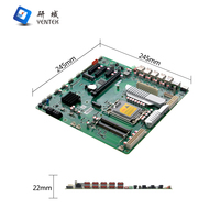 New Intel LGA1700 Motherboard I3/I5/I7 12-13th Gen 2 DDR4 Channels PCIe3.0 X16/X4/X1 SATA LAN VGA Industrial ATX