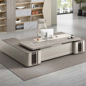 Odern Luxury xxecutive ffffice esesk urable elamina ooard urniture para CEooss SS Anel ooooden tytyle aptop able - Product Image 4