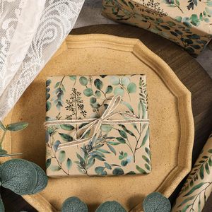 Best Sale Gift Wrapping <strong>Paper</strong>, 17 Inches X 32.8 Feet, Recyclable Print Kraft Wrapping <strong>Paper</strong> <strong>Roll</strong> Customized Use Wrapping - Product Image 5