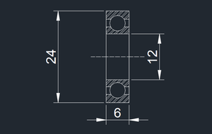 فولاذ يحمل عمر طويل في الصين 6901Z محامل ناعمة ومنخفضة الضوضاء لصناعات المطاعم - Product Image 4