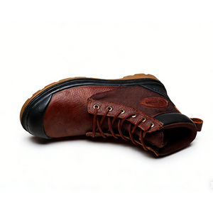 Zapatos de Seguridad Resistentes al Aceite con Puntera de Acero, Botas de Trabajo Antideslizantes, Calzado de Protección a Prueba de Pinchazos para Mecánicos de Garaje - Product Image 5
