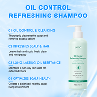 Shampooing OEM à Marque Blanche Anti-Pelliculaire, Contrôle du Sébum, Éclaircissant et Lissant, à l'Huile d'Arbre à Thé et à l'Acide Salicylique pour Cheveux Gras