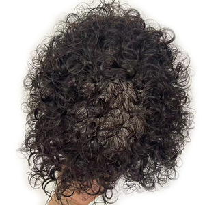 ท็อปเป้ผมแท้ของผู้ชายชาวออสเตรเลีย หนา 2.0 มม. ผมอินเดีย ลอนธรรมชาติ ระบบต่อผมชาย ราคาดีที่สุด คุณภาพเยี่ยม ตัดเย็บด้วยมือ - Product Image 4