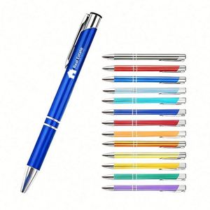 Stylo bille personnalisé avec logo pour promotion de marque d'entreprise immobilière, cadeau promotionnel sur mesure - Product Image 1