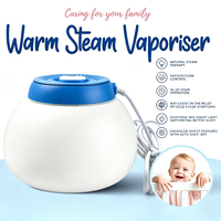 Vaporisateur à vapeur chaude, diffuseur d'aromathérapie domestique, conception sans filtre, soulagement de la congestion nasale, adapté à toute la famille