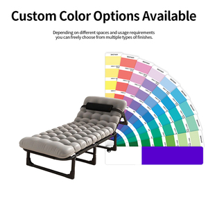 <span class=keywords><strong>Letto</strong></span> Singolo Grande Portatile, Pieghevole e Multifunzionale con Materasso Morbido per Adulti - Product Image 3
