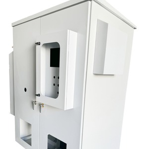 Power Distribution Cabinet 1.4m x 1.2m x 1.6m Custom Machined Cold Rolled Steel Baking Paint Surface Treatment - Product Image 4