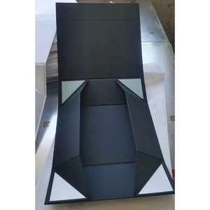 定制标志印刷耐用纸板磁性豪华折叠礼品盒包装盒 - Product Image 2