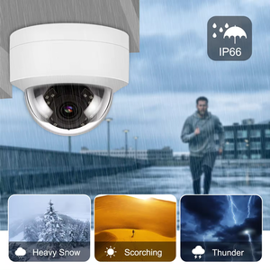 กล้องโดม IP 8Mp ในตัวเสียงระยะ IR 98 ฟุต IP66 กล้อง POE กลางแจ้ง RU จัดส่งที่รวดเร็ว - Product Image 5