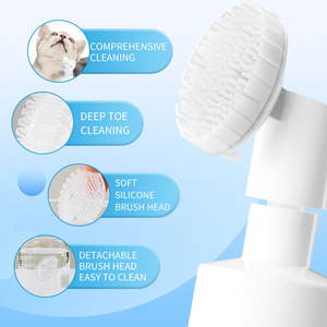 Mousse nettoyante écologique parfumée fraîche pour chat, nettoyant pour queue et pattes grasses, pour toilettage quotidien des animaux, personnalisable - Product Image 5