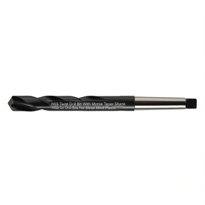 ดอกสว่านเจาะเหล็ก HSS แบบปลายตัดเกลียวพร้อมก้าน Morse Taper Shank สำหรับเจาะโลหะ ไม้ และพลาสติก - Product Image 2